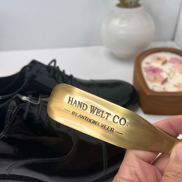Anthony Veer Clinton Leather Tux Cap-Toe Oxford Dress Shoe Black Men 6.5 EEE NWB main image 10